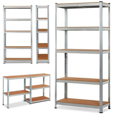 Garagem arquivando resistente do sistema de Boltless das séries da cremalheira 5 do armazenamento de 900*450*1800 Boltless