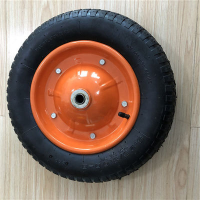3.00-8 rodas de borracha pneumáticas do trole da roda 360mm do carrinho de mão pneumáticas