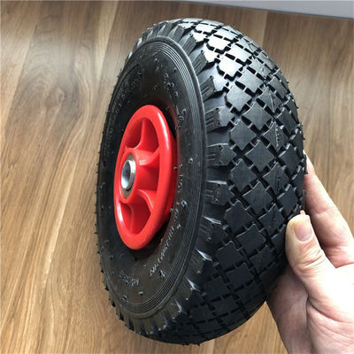 3.00-4 o caminhão do saco de 10 polegadas roda o OEM pneumático das rodas do trole da mão 240mm