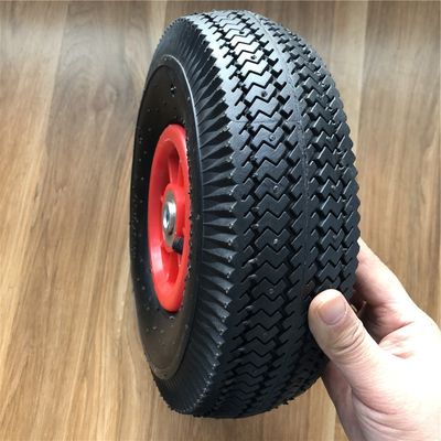 350-4 10 avançam a borda plástica das rodas de borracha contínuas