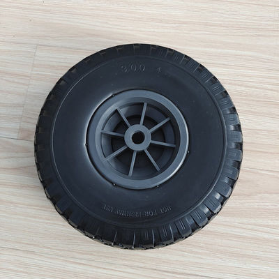 10 roda pneumática do pneu de borracha da polegada 3.00-4 para a zorra do trole do caminhão de mão