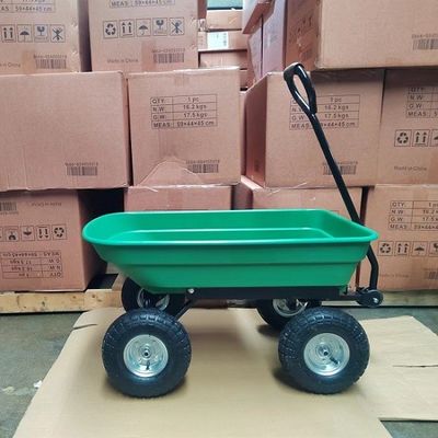 trole de serviço público da descarga do jardim do carro da descarga do carro resistente da descarga do jardim 50L