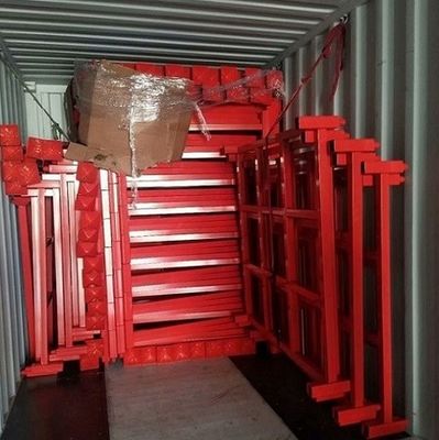 Cremalheira dobrável do pneu do armazém da cremalheira do empilhador da cremalheira comercial do armazenamento de Boltless