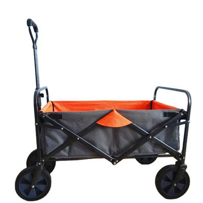 Do quadro de aço inoxidável dobrável do carro do vagão de 4 rodas vagão de dobramento exterior