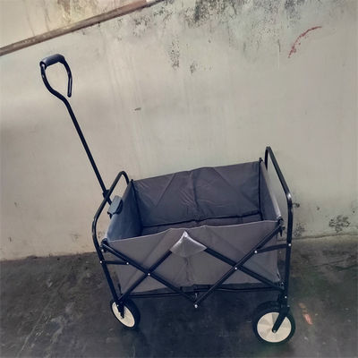 OEM de acampamento do trole da dobradura do PVC 600D que dobra o carro de serviço público do vagão