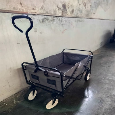 OEM de acampamento do trole da dobradura do PVC 600D que dobra o carro de serviço público do vagão