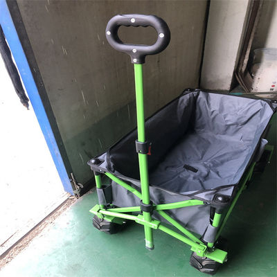 Vagão de serviço público exterior de dobramento dobrável do carro 112cm do vagão da roda da armação de aço