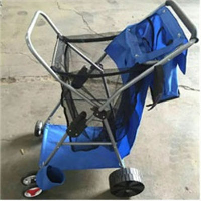 Carro plástico de EVA Wheel Fishing Cart Folding do carro dobrável portátil do vagão com rodas