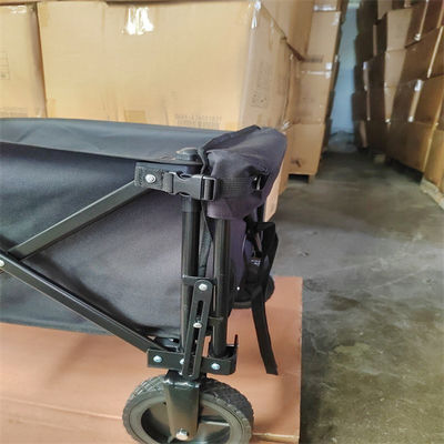 Vagão dobrável de serviço público de compra do piquenique do carro dobrável do vagão com toda a roda do terreno