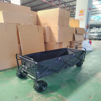 Do carro dobrável do vagão da cor vagão portátil de dobramento de acampamento personalizado do OEM