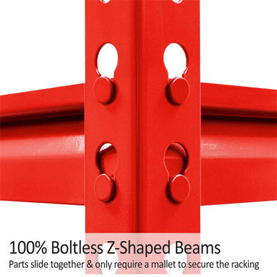 metal resistente da cremalheira do armazenamento de 175kg Boltless que arquiva Boltless 700*300*1500