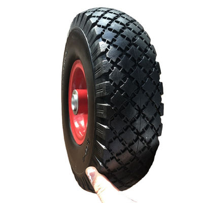3.00-4 rodas populares do carrinho de mão do saco da substituição das rodas infláveis do carrinho de mão para o carro
