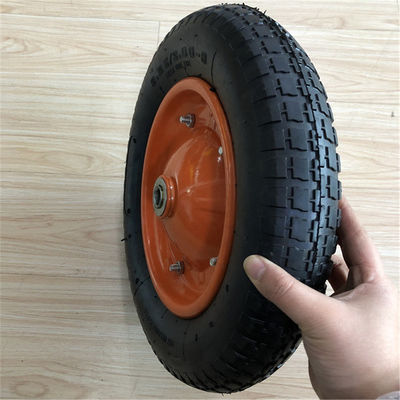 3.00-8 rodas de borracha pneumáticas do trole da roda 360mm do carrinho de mão pneumáticas
