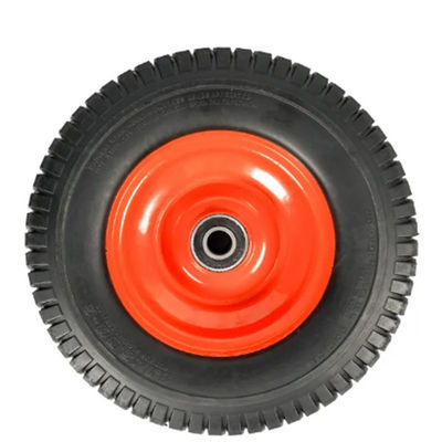 5.00-6 roda da espuma do plutônio do cortador de grama roda do carrinho de mão de 13 polegadas resistente