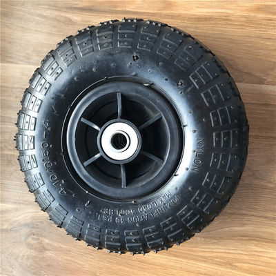 O jardim caminhão do saco de 10 polegadas roda a roda de borracha 26CM do ar das rodas infláveis do trole