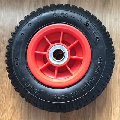 250-4 rodas plásticas do trole da mão de Rim Pneumatic Trolley Wheels 21CM pneumáticas