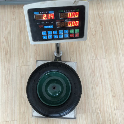 350-8 o trole pneumático de aço verde de Rim Cart Pneumatic Wheels Rubber monta pneus o carrinho de mão