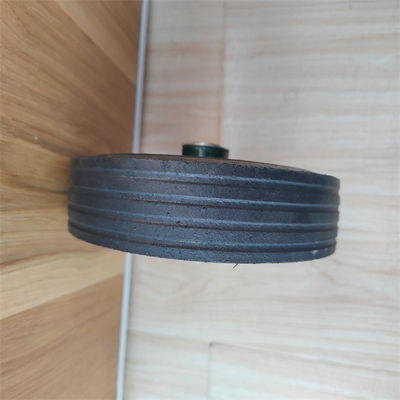 198mm 8 avançam as rodas de borracha contínuas contínuas do caminhão de mão dos pneus de borracha para o carrinho de golfe