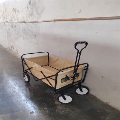 Do carro dobrável do vagão do transporte troles dobráveis da praia com quatro rodas 103cm