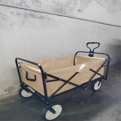 Do carro dobrável do vagão do transporte troles dobráveis da praia com quatro rodas 103cm