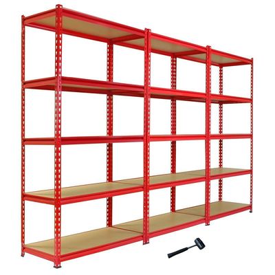 O racking resistente industrial arquiva o armazenamento do metal de 5 séries arquiva a garagem