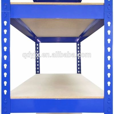 Azul da unidade de armazenamento da casa da prateleira do metal da série de Boltless 5