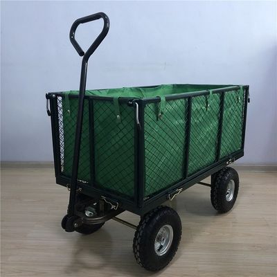Do carro resistente do trole de Mesh Cart Wheelbarrow Mesh Garden do jardim de XXL caminhão basculante de serviço público