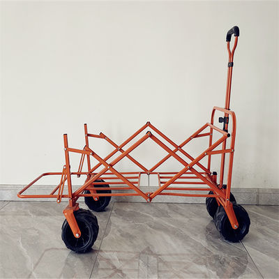 Troles de compra personalizados do piquenique da cor do OEM roda exterior que dobram o vagão
