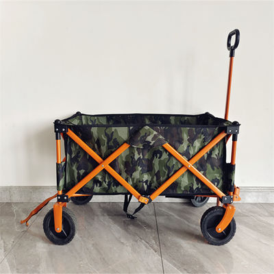 O carro dobrável prático de quatro vias do vagão com O deu forma ao pano resistente do punho 600D Oxford
