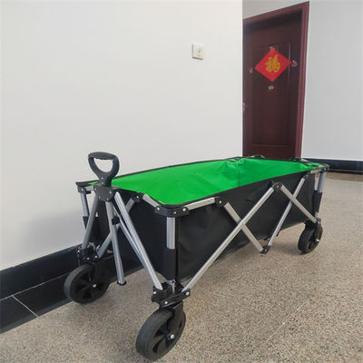 Vagão dobrável de acampamento personalizado do jardim do carro do trole da roda de 7 polegadas