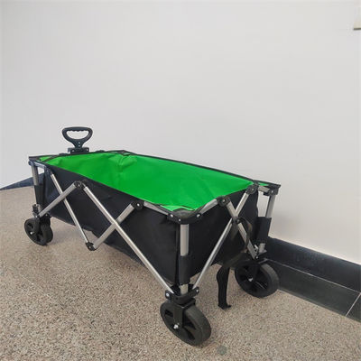 Vagão dobrável de acampamento personalizado do jardim do carro do trole da roda de 7 polegadas