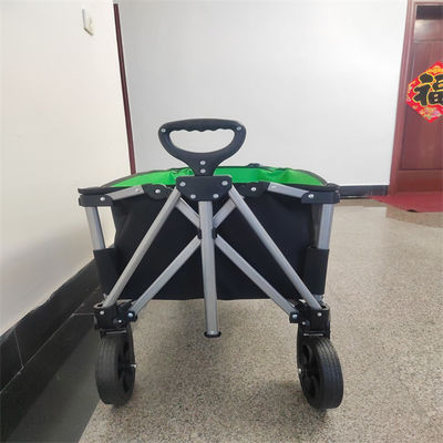 Vagão dobrável de acampamento personalizado do jardim do carro do trole da roda de 7 polegadas