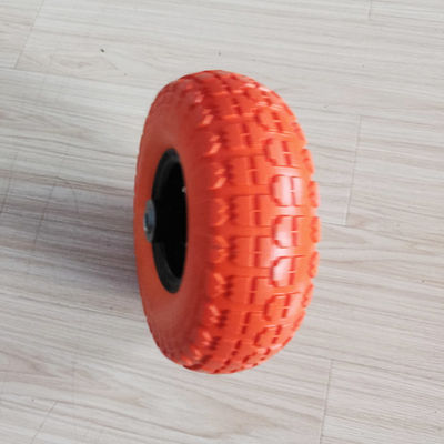 10 pneu de borracha da roda 3.50-4 do trole de serviço público da polegada com a roda pneumática da carga 120LB