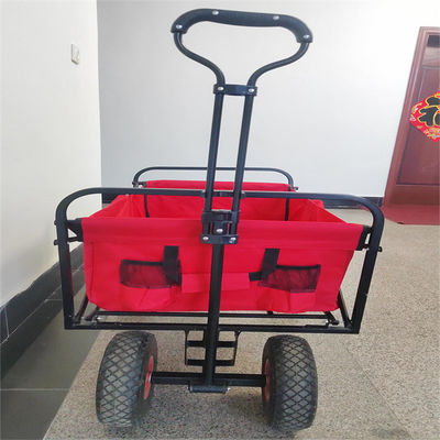 Carro de acampamento exterior de serviço público de dobramento dobrável resistente das ferramentas de jardim do vagão