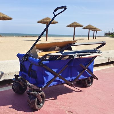 O plutônio ajustável de solda dobrável do trole roda o vagão de dobramento prático personalizado