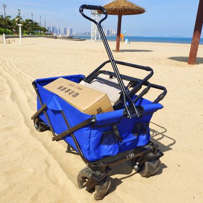 O plutônio ajustável de solda dobrável do trole roda o vagão de dobramento prático personalizado