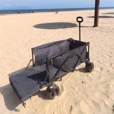 Vagão dobrável de quatro rodas do acampamento da dobradura do carro do vagão com a extensão exterior