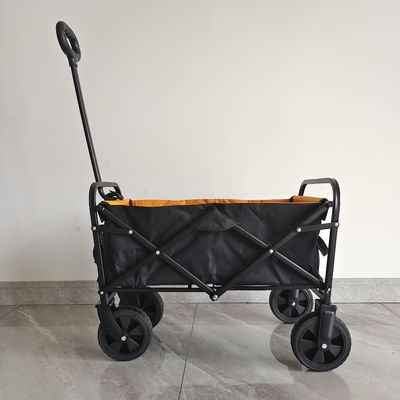 Mini Collapsible Shopping Cart With rodas de 6 polegadas para o carro de acampamento de dobramento exterior