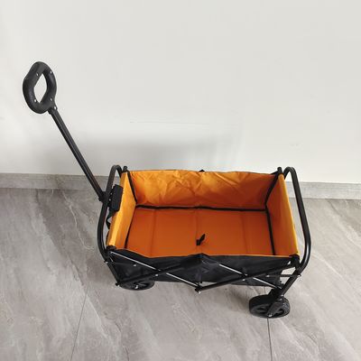 Mini Collapsible Shopping Cart With rodas de 6 polegadas para o carro de acampamento de dobramento exterior