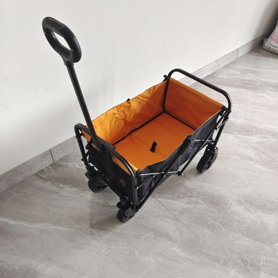 Mini Collapsible Shopping Cart With rodas de 6 polegadas para o carro de acampamento de dobramento exterior