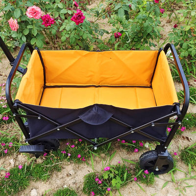 O PVC dobrável do trole da mão da bagagem roda a dobradura exterior Mini Camping Cart