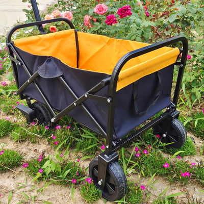 O PVC dobrável do trole da mão da bagagem roda a dobradura exterior Mini Camping Cart