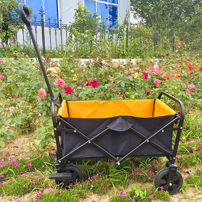 O PVC dobrável do trole da mão da bagagem roda a dobradura exterior Mini Camping Cart