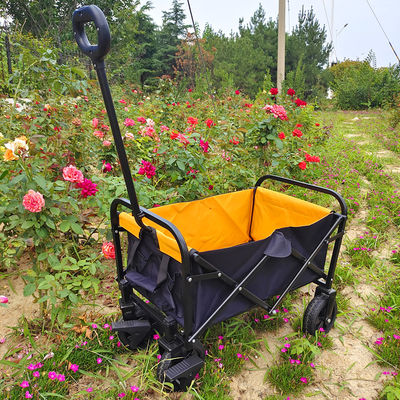 O PVC dobrável do trole da mão da bagagem roda a dobradura exterior Mini Camping Cart