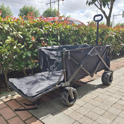 Do trole portátil da praia do armazenamento do carro do piquenique dobrável vagão de dobramento dobrável de acampamento