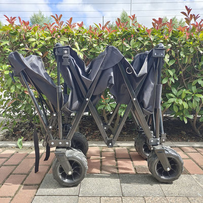 Do trole portátil da praia do armazenamento do carro do piquenique dobrável vagão de dobramento dobrável de acampamento