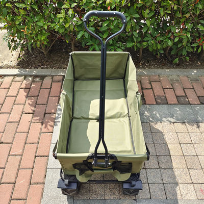 All Terrain Wheel Collapsible Stroller Wagon Foldable Beach Trolley Carrinho de acampamento ao ar livre