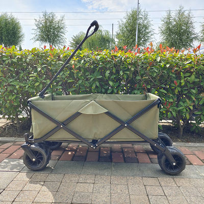 All Terrain Wheel Collapsible Stroller Wagon Foldable Beach Trolley Carrinho de acampamento ao ar livre