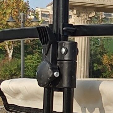 Quatro rodas brancas estendidas Camping jardim carro dobrável segurar mesa dobrável roda de PVC