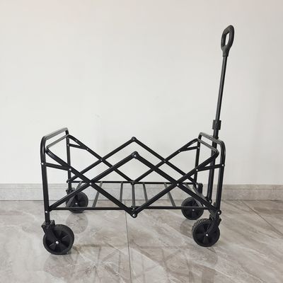 Carrinho de carro dobrável com manobras ajustáveis